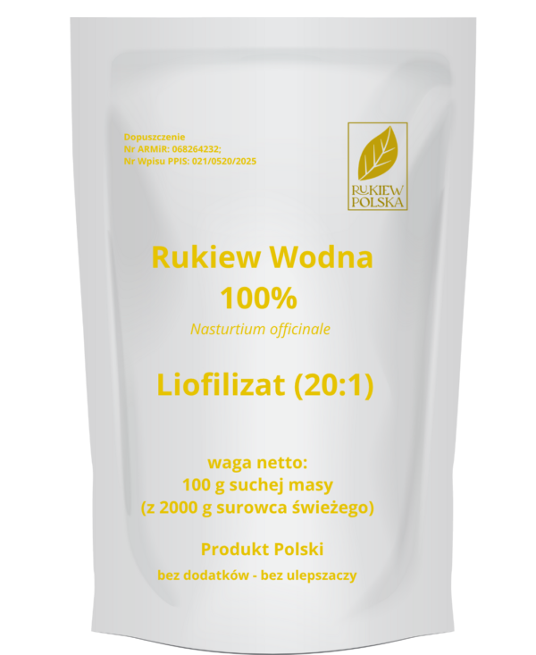 Rukiew Wodna Liofilizat (20:1) 100g